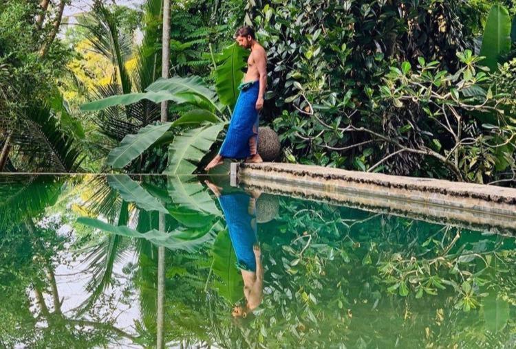 Sri Yoga Shala Bed & Breakfast Unawatuna Ngoại thất bức ảnh