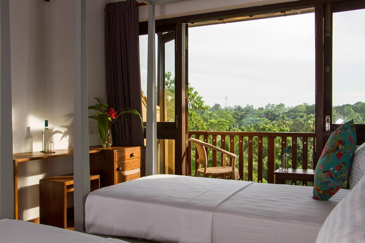 Sri Yoga Shala Bed & Breakfast Unawatuna Ngoại thất bức ảnh